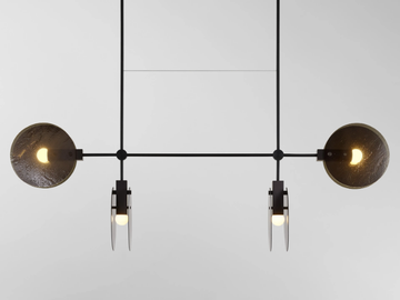 NEBULAE 24 - LED glass pendant lamp by Ross Gardam - view 2